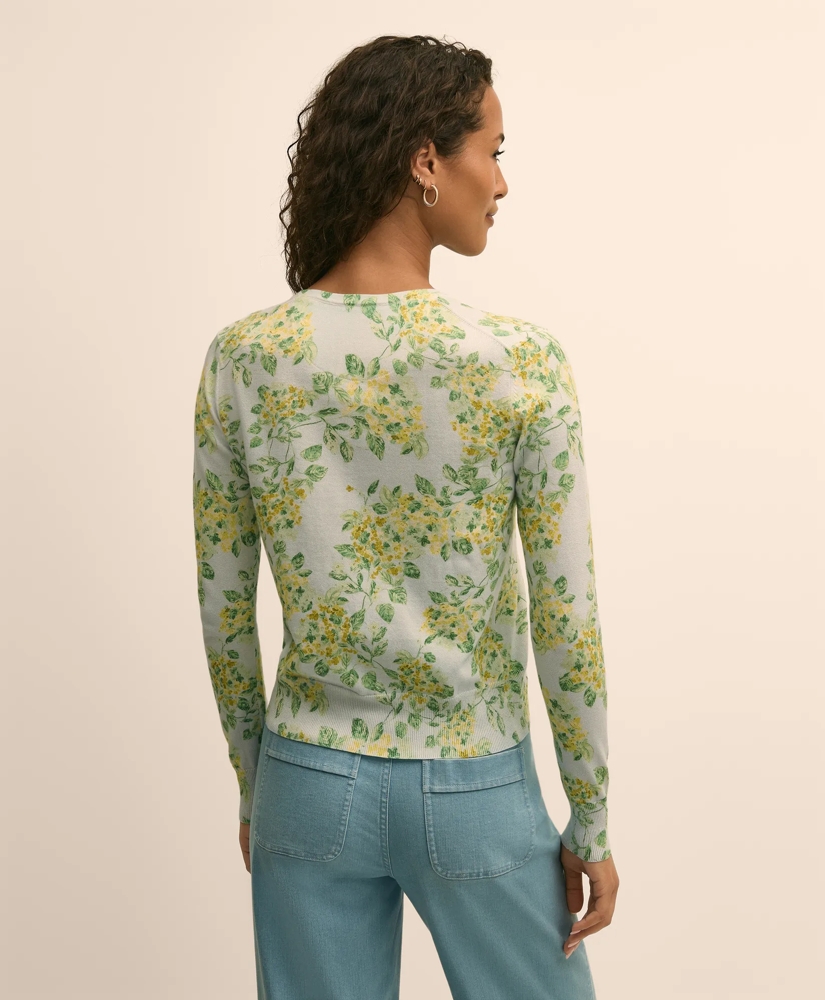 Cotton Floral Cardigan, image 4