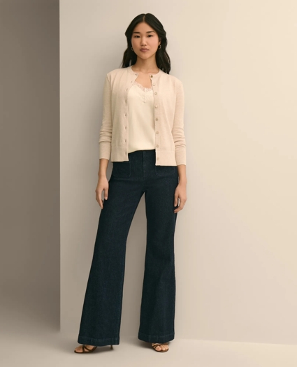 Supima&reg; Cotton Cardigan, image 2