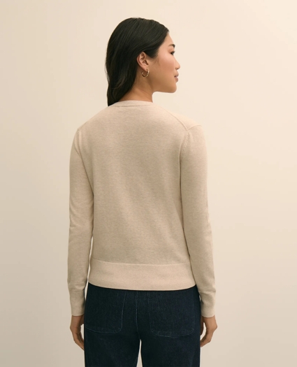 Supima&reg; Cotton Cardigan, image 4