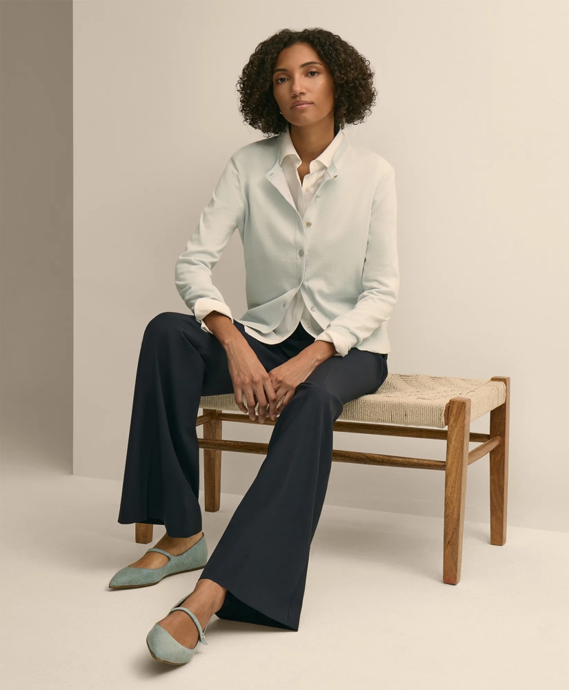 Supima&reg; Cotton Cardigan, image 2