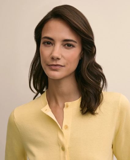 Supima&reg; Cotton Cardigan, image 3