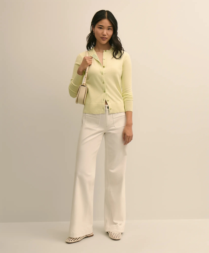 Supima&reg; Cotton Cardigan, image 2
