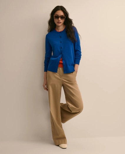 Supima&reg; Cotton Cardigan, image 2