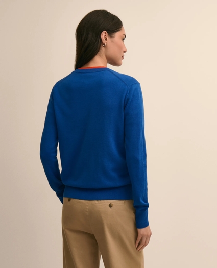 Supima&reg; Cotton Cardigan, image 4