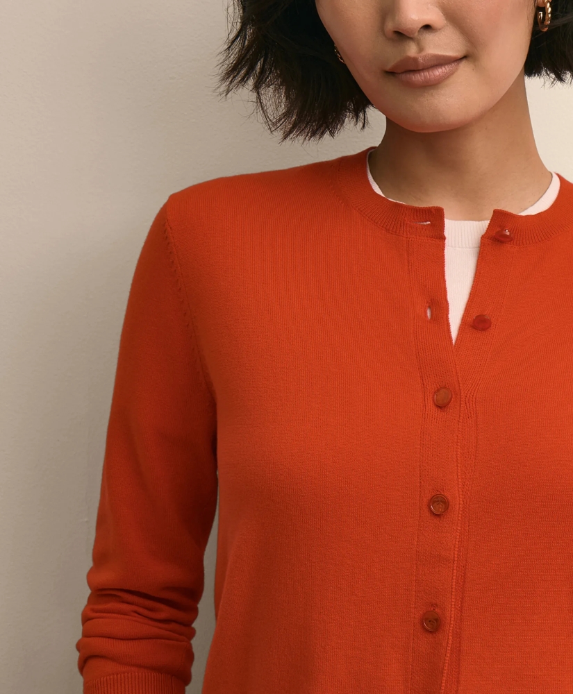 Supima&reg; Cotton Cardigan, image 3