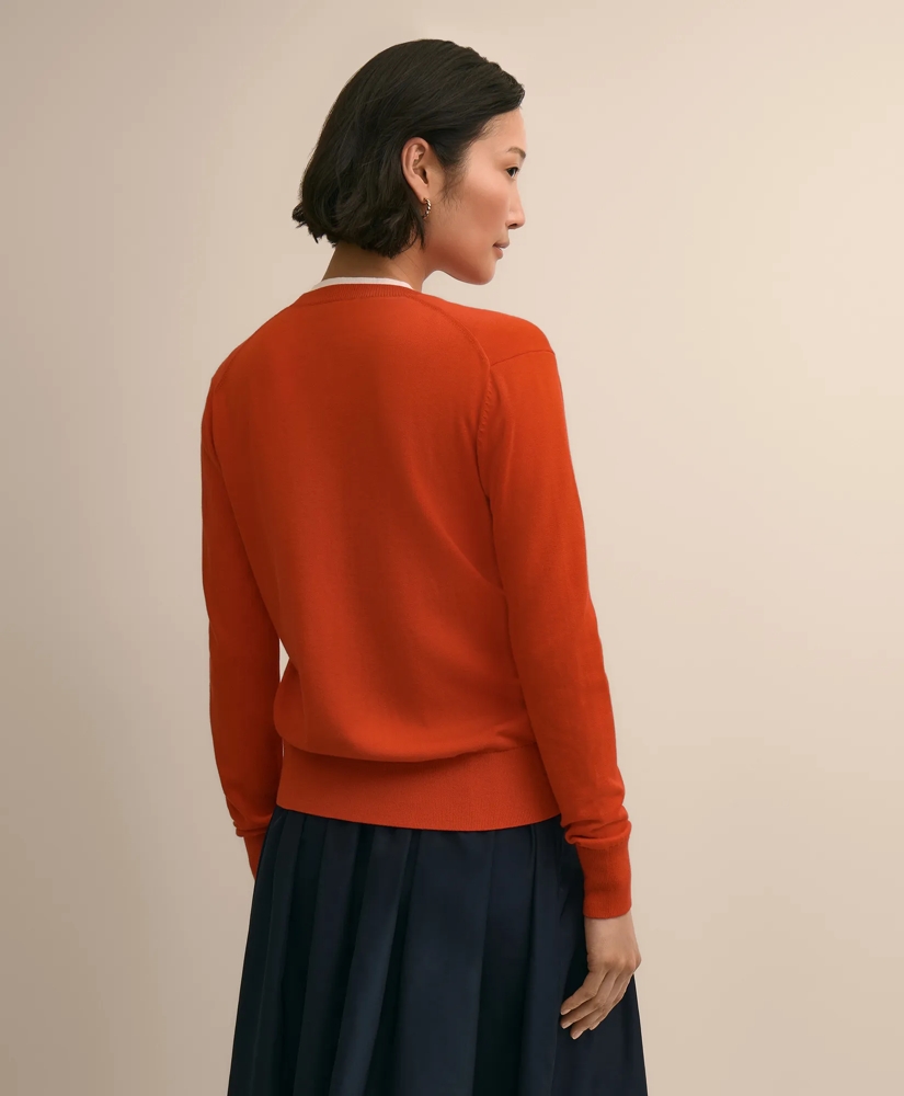 Supima&reg; Cotton Cardigan, image 4