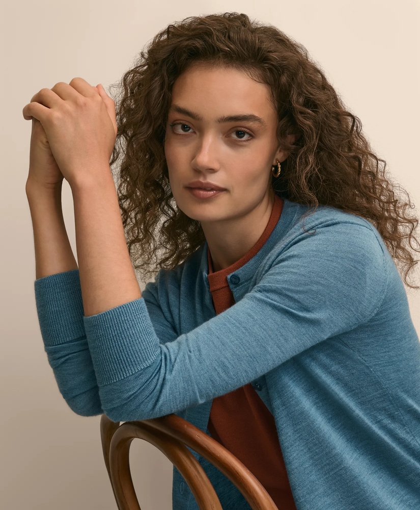 Ultimate Merino Wool Twinset Cardigan, image 3