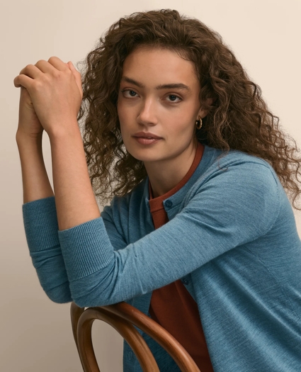 Ultimate Merino Wool Twinset Cardigan, image 3
