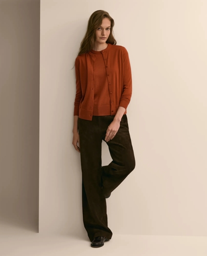 Ultimate Merino Wool Twinset Cardigan, image 2