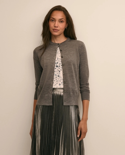Ultimate Merino Wool Twinset Cardigan, image 1