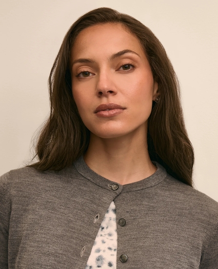 Ultimate Merino Wool Twinset Cardigan, image 3
