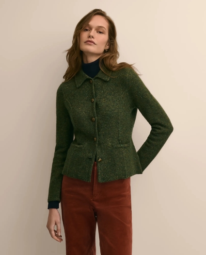 Boiled Wool Blend Jacket, image 1