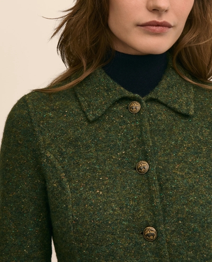 Boiled Wool Blend Jacket, image 3