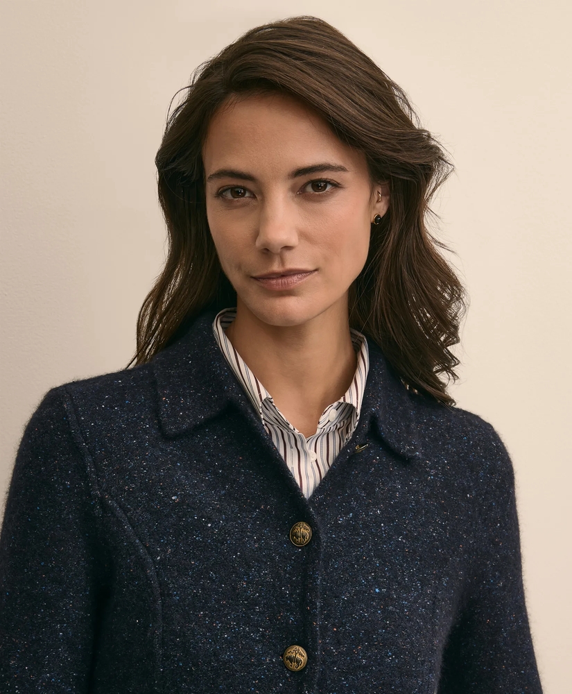Boiled Wool Blend Jacket, image 3