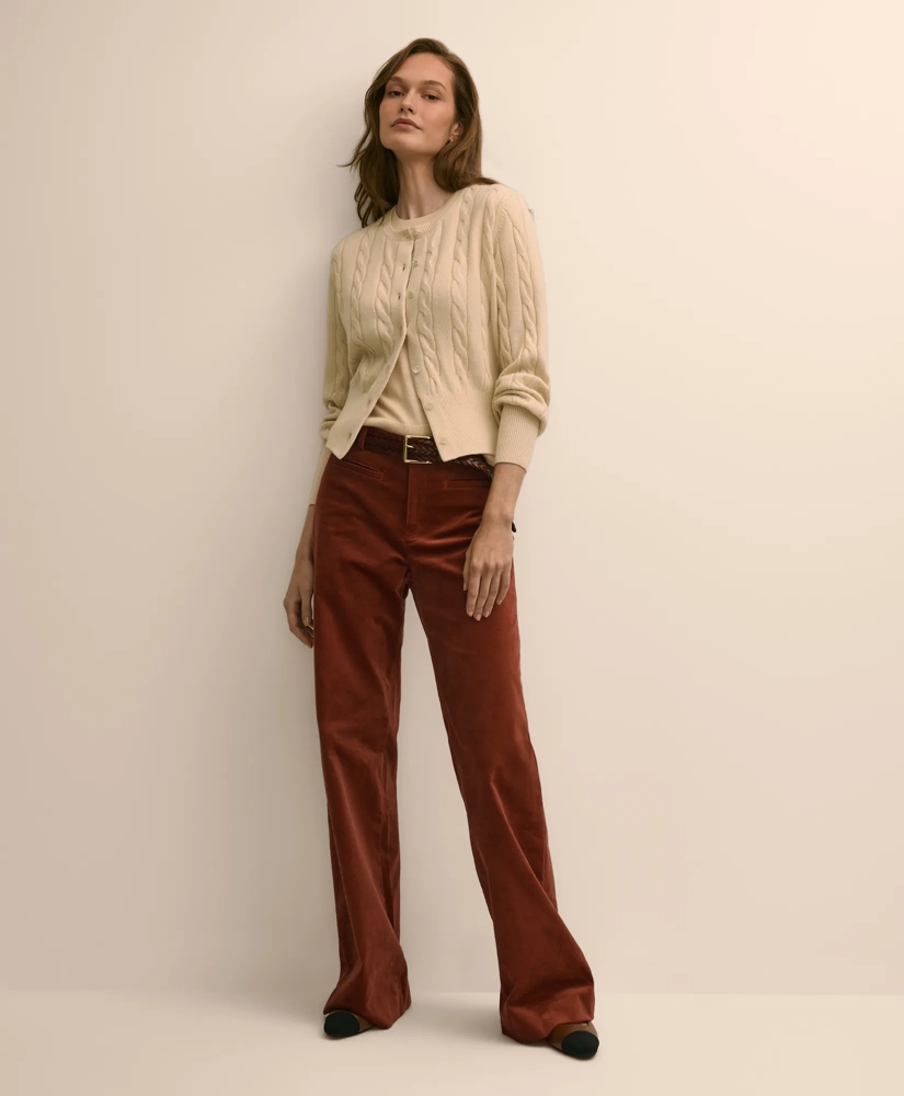 Cashmere Cable-Knit Cardigan, image 2