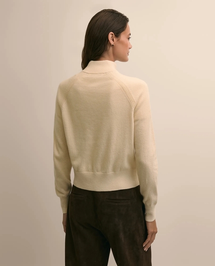 Cashmere Quarter-Zip Sweater, image 5