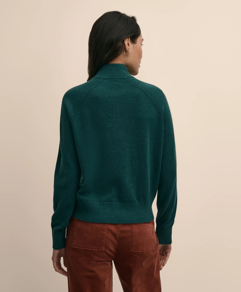 Cashmere Quarter-Zip Sweater, image 4