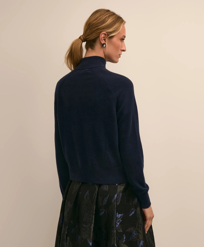 Cashmere Quarter-Zip Sweater, image 4