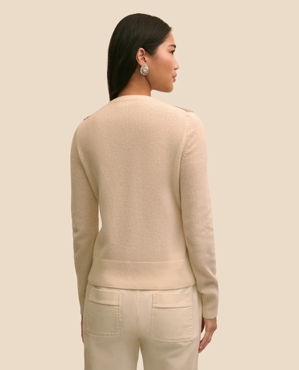 Merino Wool Beaded Cardigan, image 5