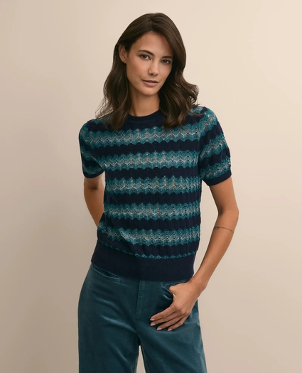 Wool Ombre Sweater Shell, image 1