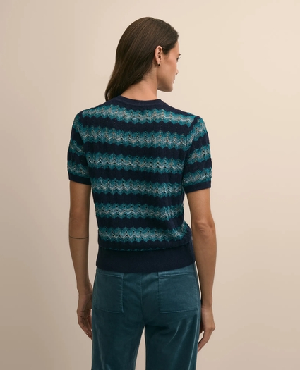 Wool Ombre Sweater Shell, image 4