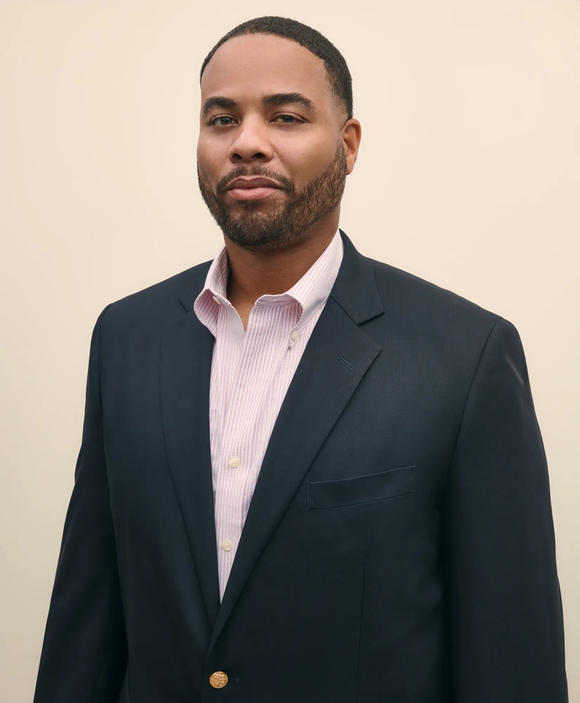 Big & Tall Two-Button 1818 Blazer, image 2