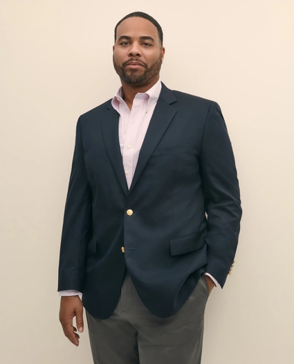 Big & Tall Two-Button 1818 Blazer, image 3