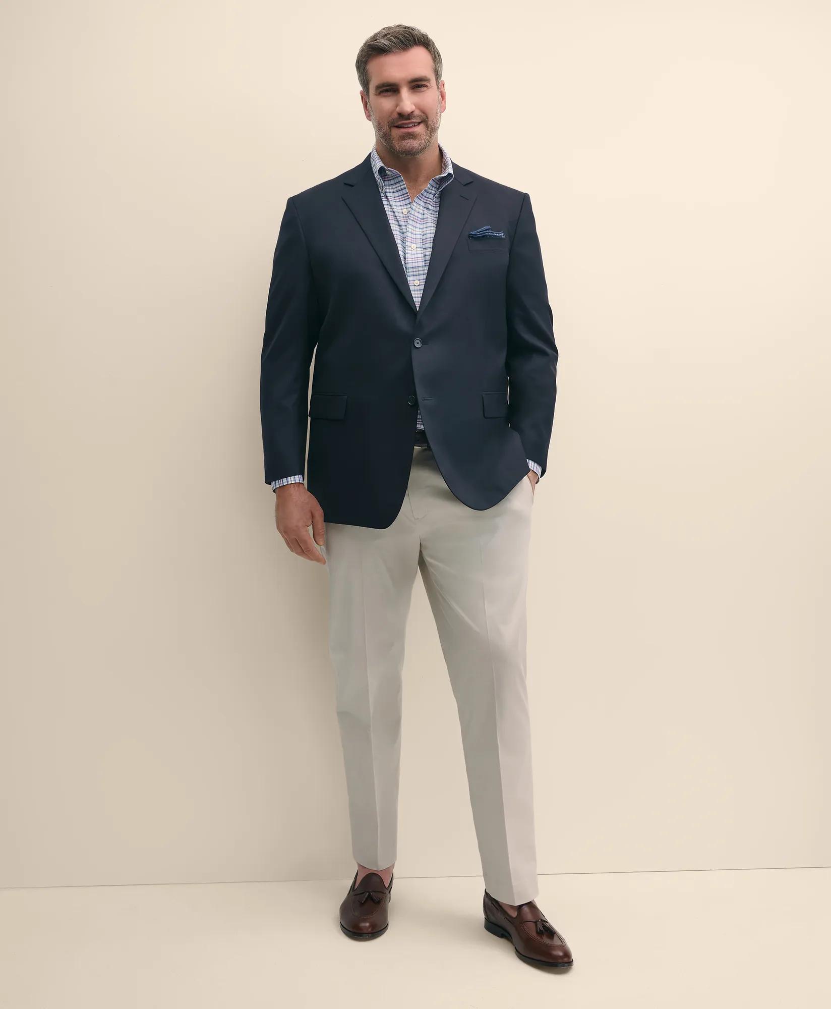 Big & Tall Stretch Wool 1818 Blazer