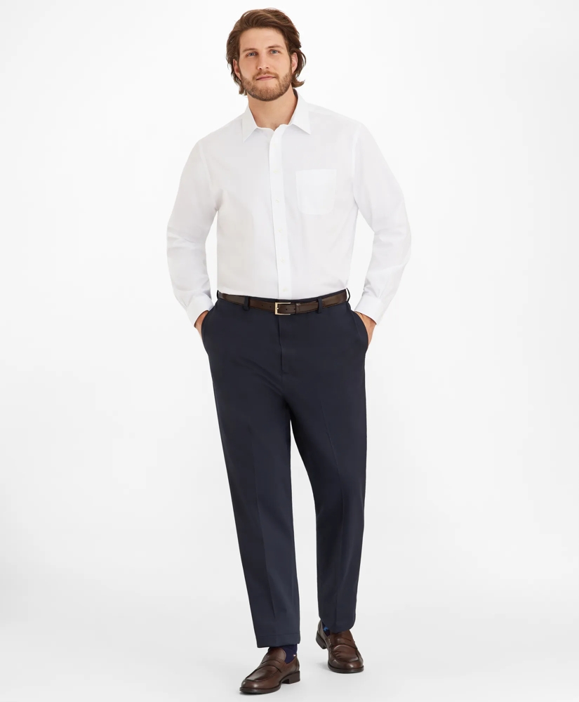 Big & Tall Dress Shirt, Non-Iron Spread Collar, image 2