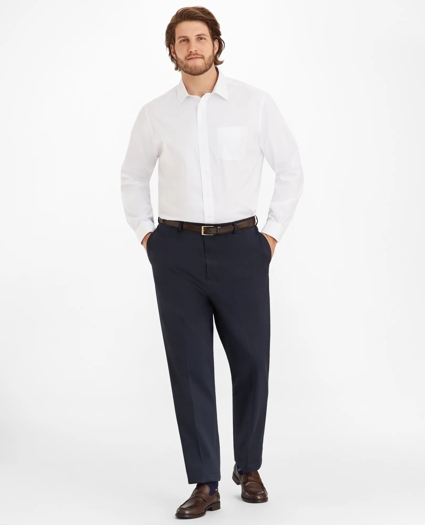 Big & Tall Dress Shirt, Non-Iron Spread Collar, image 2
