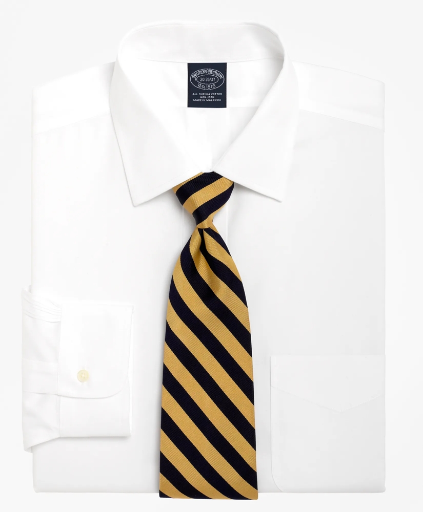 Big & Tall Dress Shirt, Non-Iron Spread Collar, image 3
