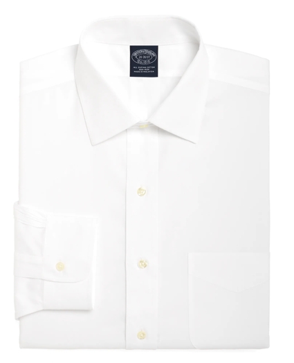 Big & Tall Dress Shirt, Non-Iron Spread Collar, image 6