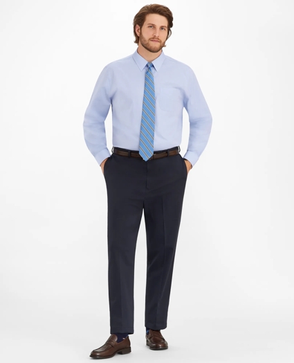 Big & Tall Dress Shirt, Non-Iron Point Collar, image 2