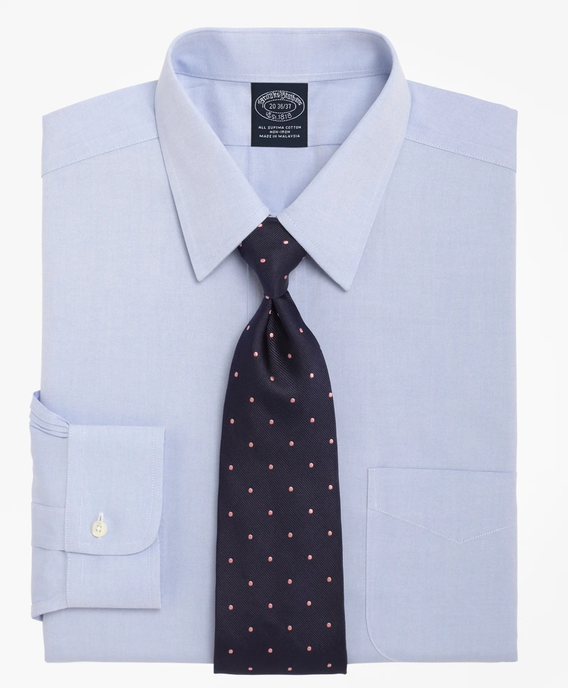 Big & Tall Dress Shirt, Non-Iron Point Collar, image 3