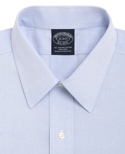 Big & Tall Dress Shirt, Non-Iron Point Collar, image 4
