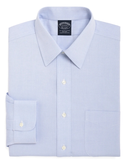 Big & Tall Dress Shirt, Non-Iron Point Collar, image 6
