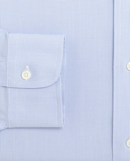 Big & Tall Dress Shirt, Non-Iron Houndstooth, image 3