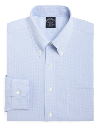 Big & Tall Dress Shirt, Non-Iron Houndstooth, image 4