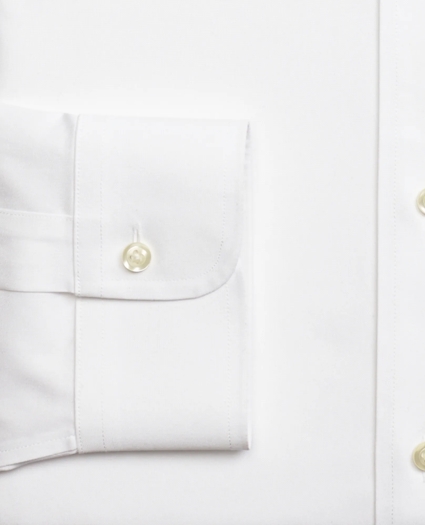 Big & Tall Stretch Dress Shirt, Non-Iron Pinpoint Spread Collar, image 5