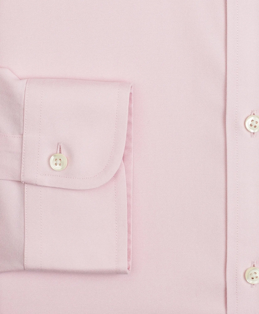 Big & Tall Stretch Dress Shirt, Non-Iron Pinpoint Ainsley Collar, image 3