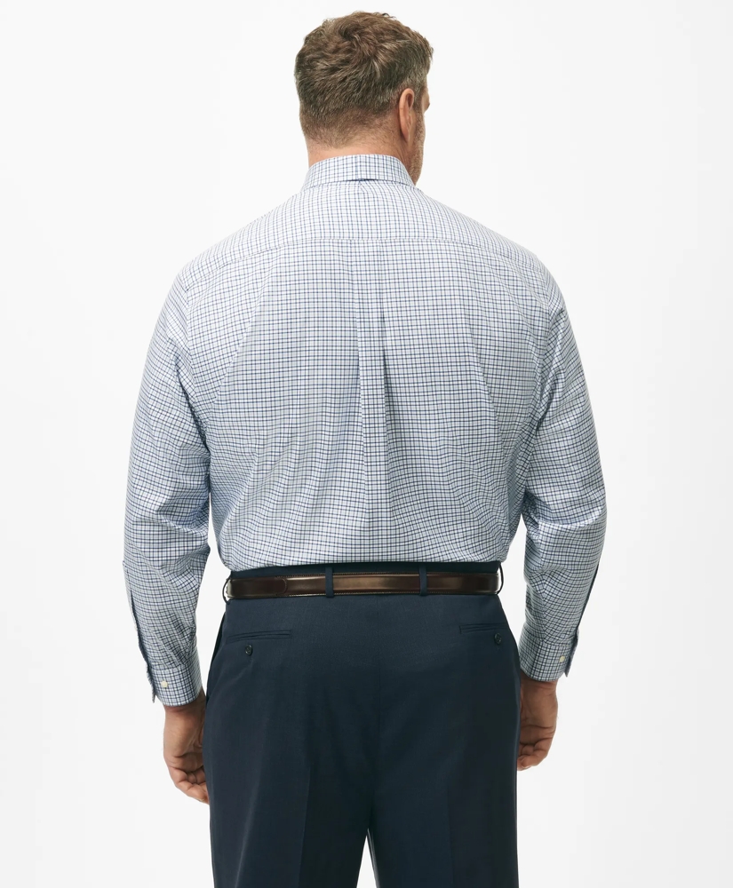 Stretch Supima<sup>®</sup> Cotton Non-Iron Twill Polo Button Down Collar