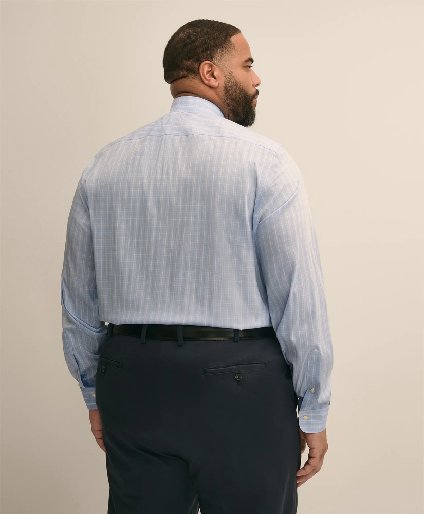 Brooks Brothers Explorer Collection Non-Iron Broadcloth Ainsley Collar, Glen Plaid Dress Shirt, image 3