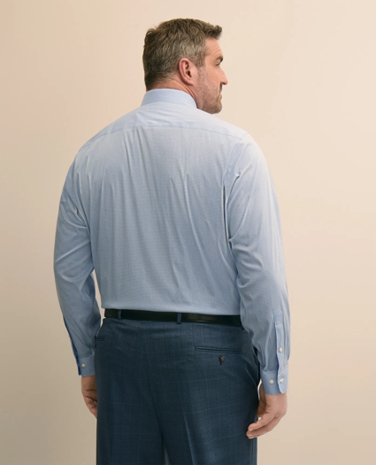 Brooks Brothers Explorer Collection Non-Iron Broadcloth Ainsley Collar, Gingham Plaid Dress Shirt, image 3