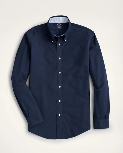 Stretch Big & Tall Sport Shirt, Non-Iron Oxford, image 1