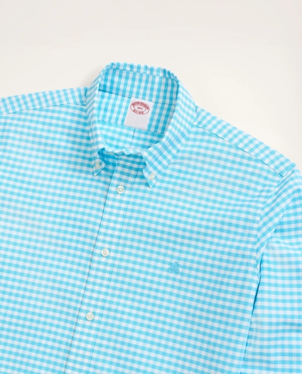 Stretch Big & Tall Sport Shirt, Non-Iron Gingham Oxford, image 2