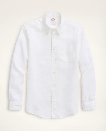Big & Tall Sport Shirt, Irish Linen, image 1