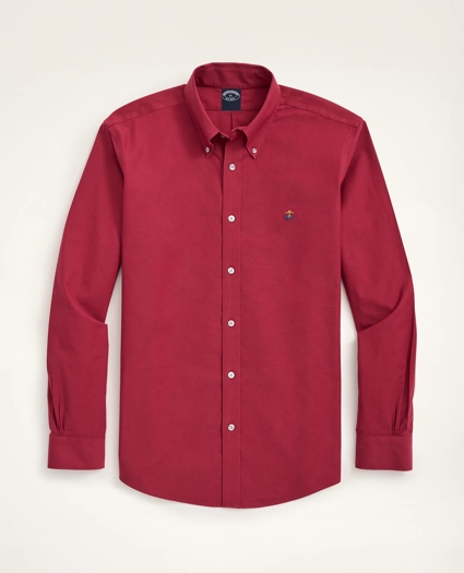 Stretch Big & Tall Sport Shirt, Non-Iron Oxford Button Down Collar, image 1