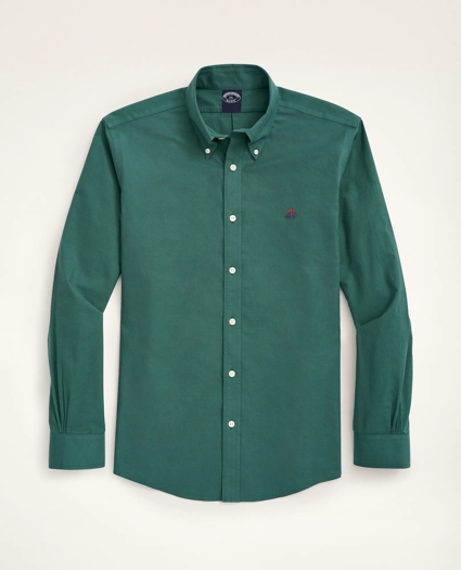 Stretch Big & Tall Sport Shirt, Non-Iron Oxford Button Down Collar, image 1