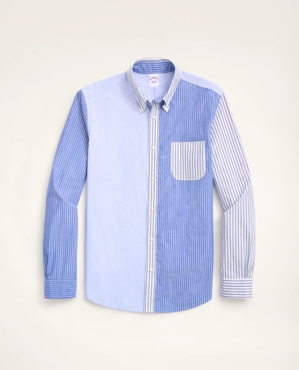 Big & Tall Friday Shirt, Poplin Fun Stripe, image 1