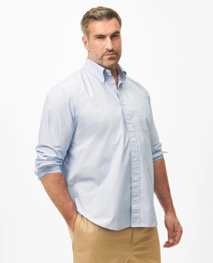 Big & Tall Friday Shirt, Poplin End-on-End, image 1